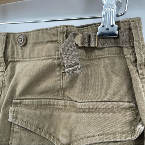 Vince Womens Cargo Jogger Pants Olive Khaki Cotton Blend 6 - Picture 9 of 11